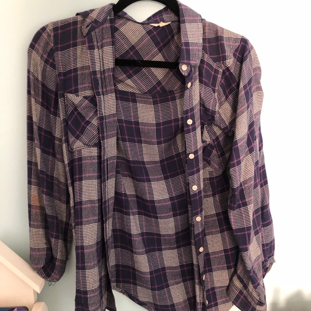 purple flannel